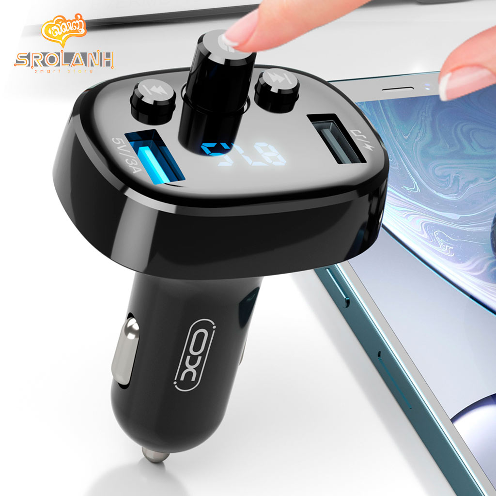 XO Car Charger 3.1A Bluetooth+FM BCC02