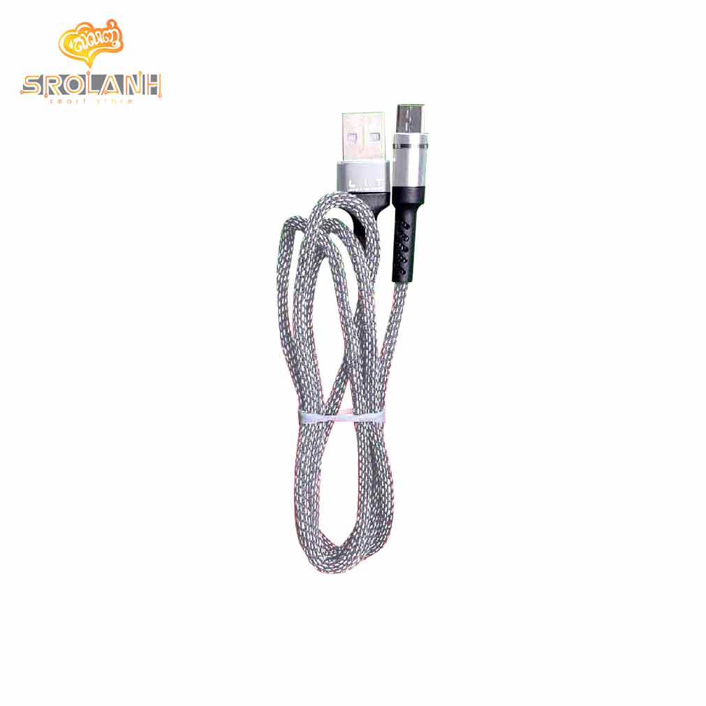LIT The cylinder nylon data cable for type-C 1m CNDA-A0S