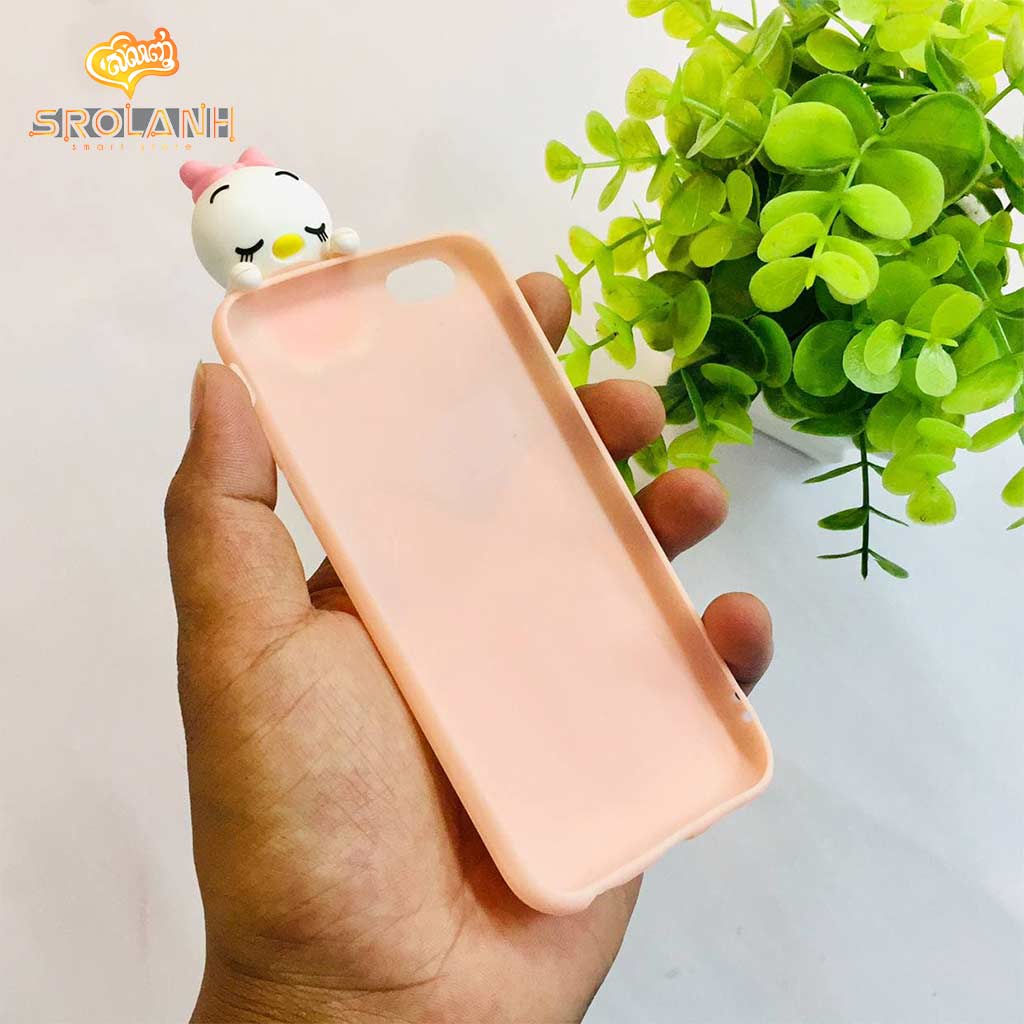 Super shock absorption case white head pig girl for iphone 6