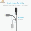 ANKER power Line II with Lightning Connector 10ft/3m