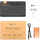 iClever Universal Slim Portable Wireless Keyboard IC-BK04