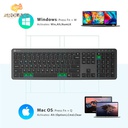 iClever Full Size Wireless Keyboard With Number Pad IC-GK08