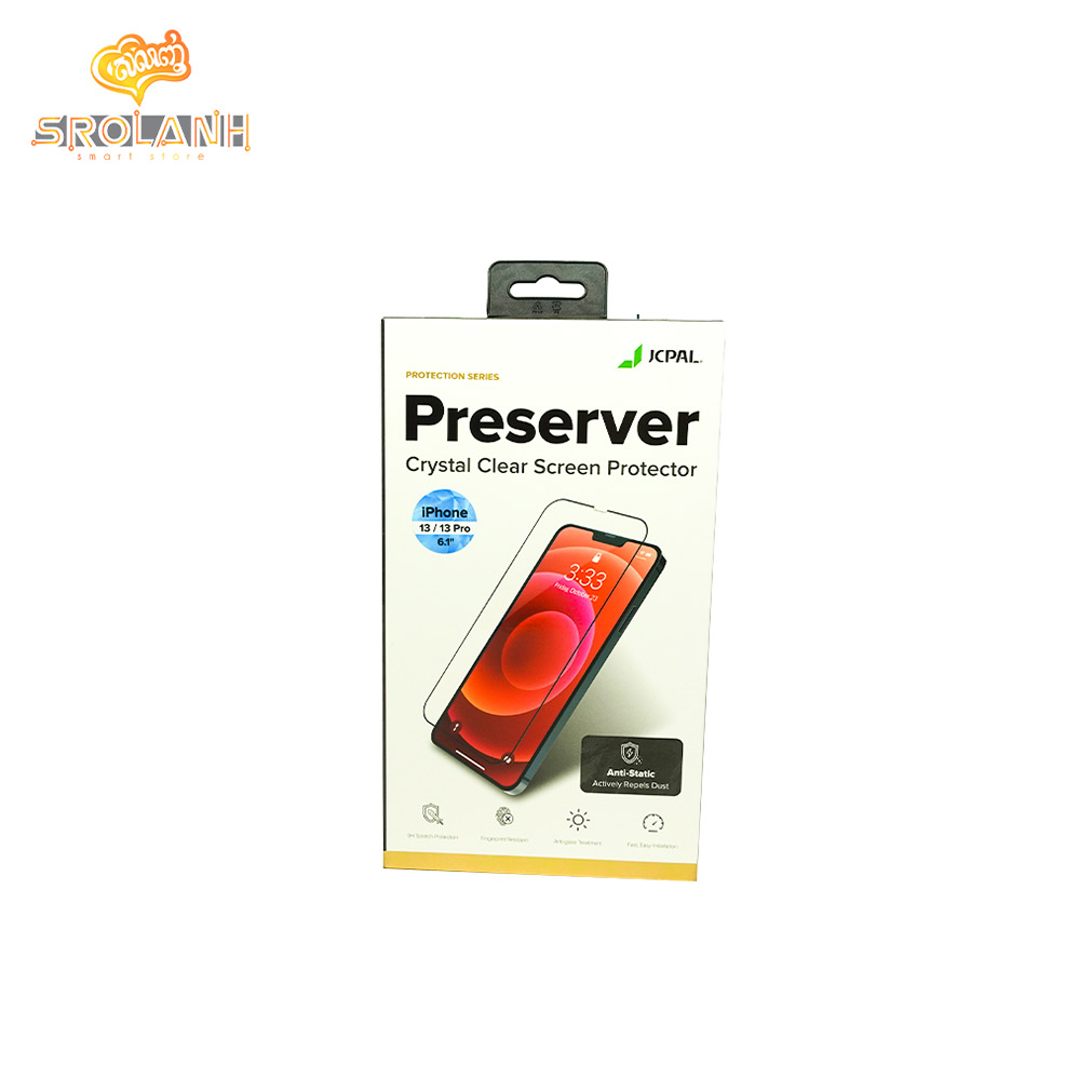 JCPAL Preserver Crystal Clear For iPhone 13 / 13 Pro 6.1″