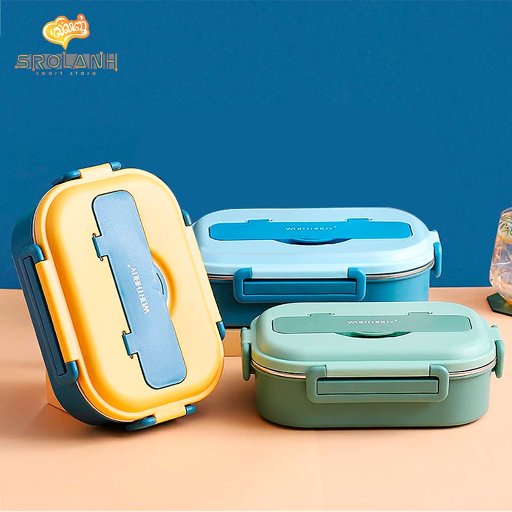 Lunch Box 1500ml 4 Ports With Cup