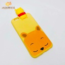 Super shock absorption case yellow head cat for iphone 6