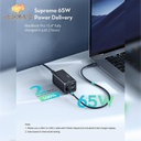 RAVPower PD Pioneer 65W 4-Port GaN Tech USB C Desktop Charger