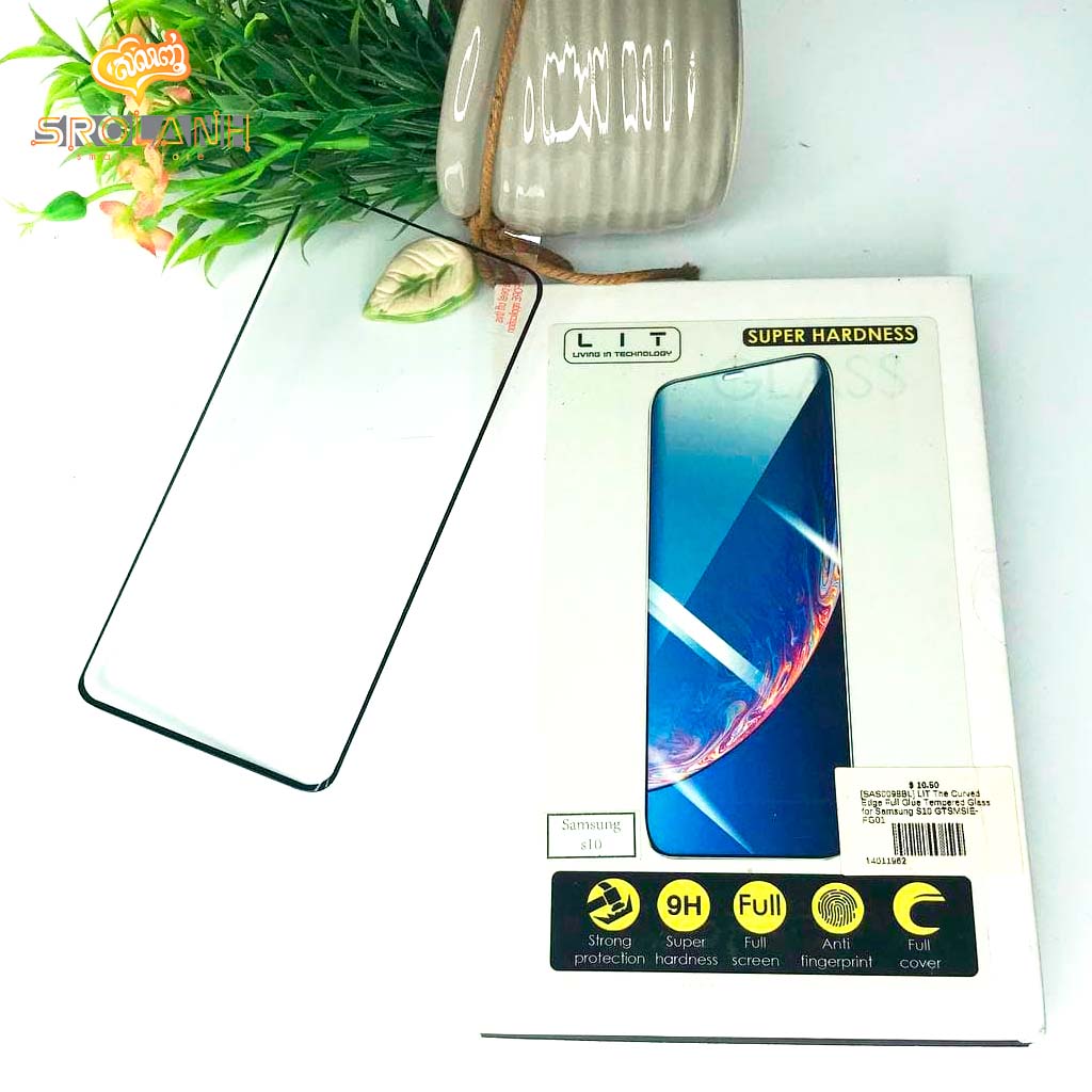 LIT The Curved Edge Full Glue Tempered Glass for Samsung S10 GTSMSIE-FG01
