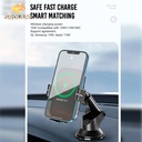 XO WX027 15W Car Holder with Wireless Charger