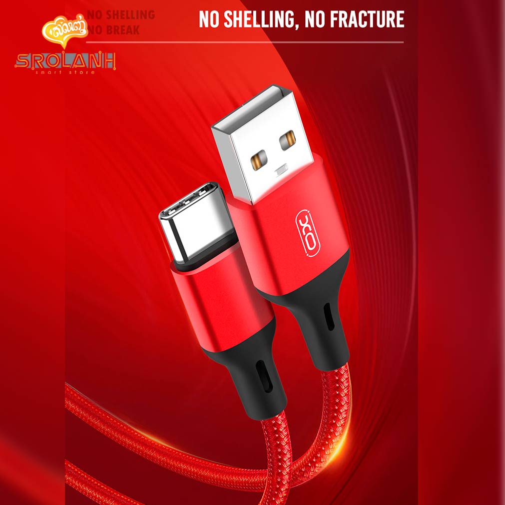 XO NB143 Braided Data Cable Type-C 2M