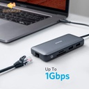ANKER PowerExpand 8 in 1 USB-C PD 10Gbps Data Hub