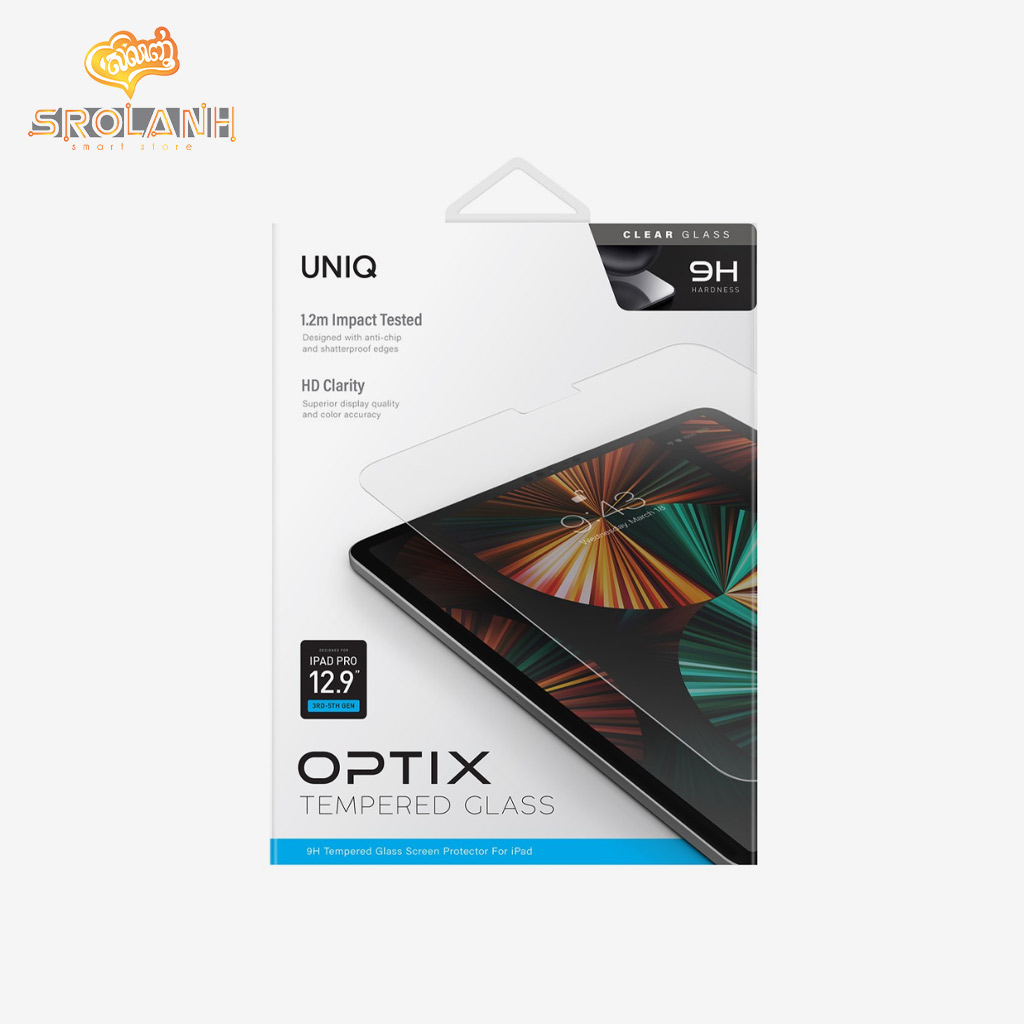 UNIQ OPTIX CLEAR iPad Pro 12.9″ TEMPERED GLASS