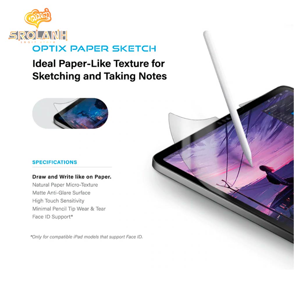 UNIQ OPTIX PAPER-SKETCH iPad 10.9/11″ FILM SCREEN PROTECTOR