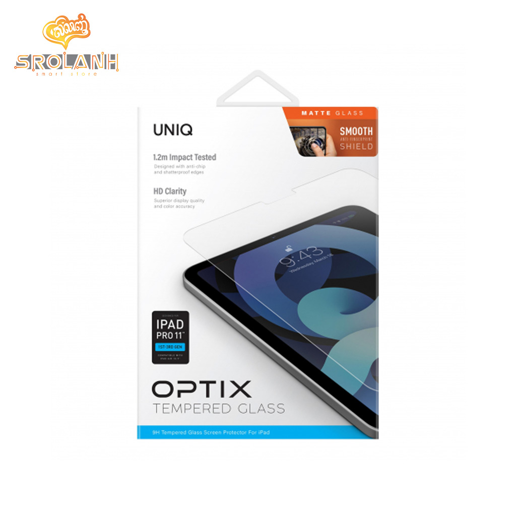 UNIQ OPTIX MATTE iPad 10.9/11″ TEMPERED GLASS