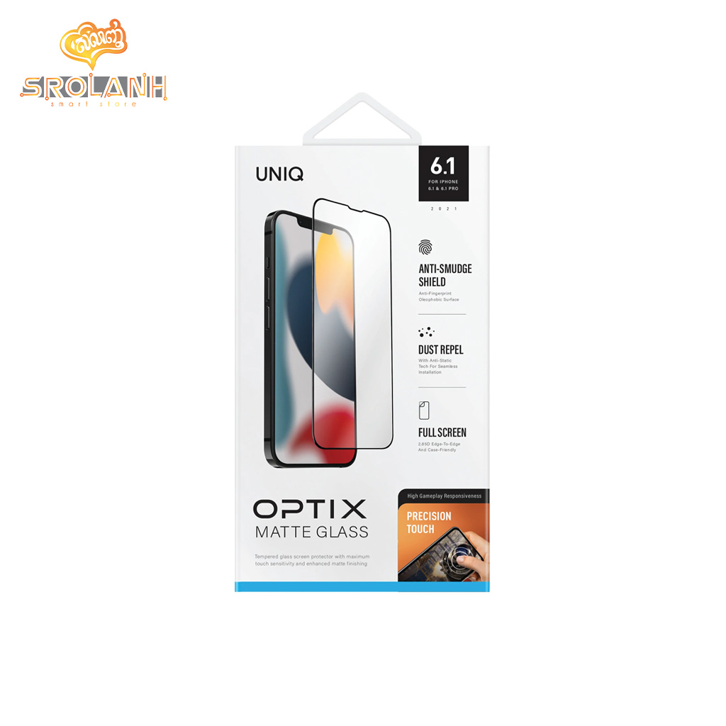 UNIQ Optix Matte iPhone 13/13 Pro 6.1” (2021) Glass Screen Protector