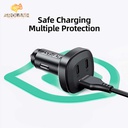 ACEFAST B3 66W ( USB-C + USB-C + USB-A ) Three-Port Metal Car Charger