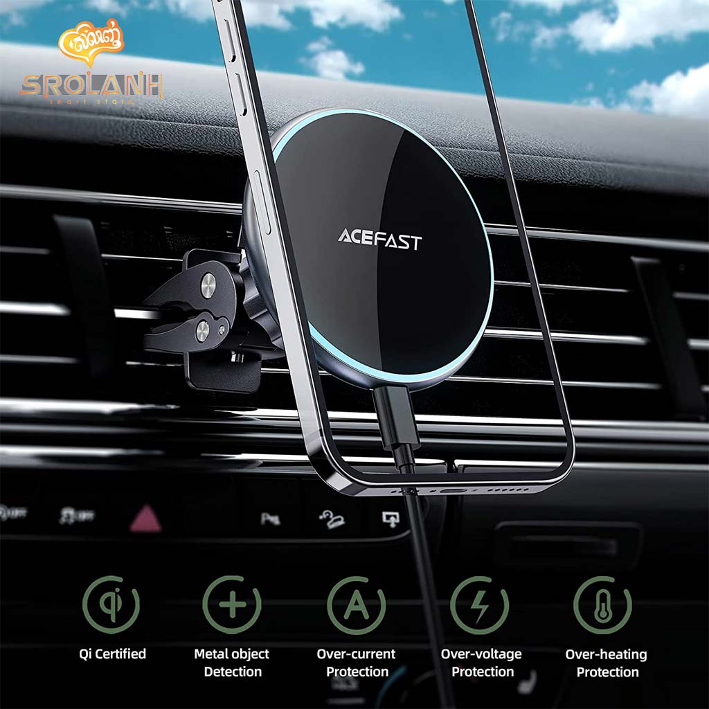 ACEFAST D3 Magnetic Wireless Charging Car Holder