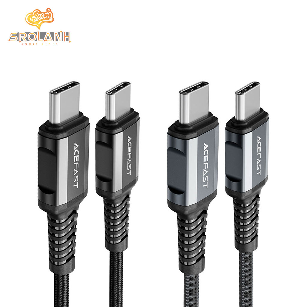 ACEFAST C1-03 USB-C To USB-C Aluminum Alloy Charging Data Cable