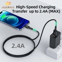 ACEFAST C1-02 USB-A To Lightning Aluminum Alloy Charging Data Cable