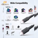 ACEFAST C2-01 USB-C To Lightning Zinc Alloy Silicone Charging Data Cable 1.2m