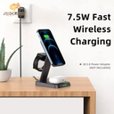 ACEFAST E3 Desktop Three-in-One Wireless Charging Stand