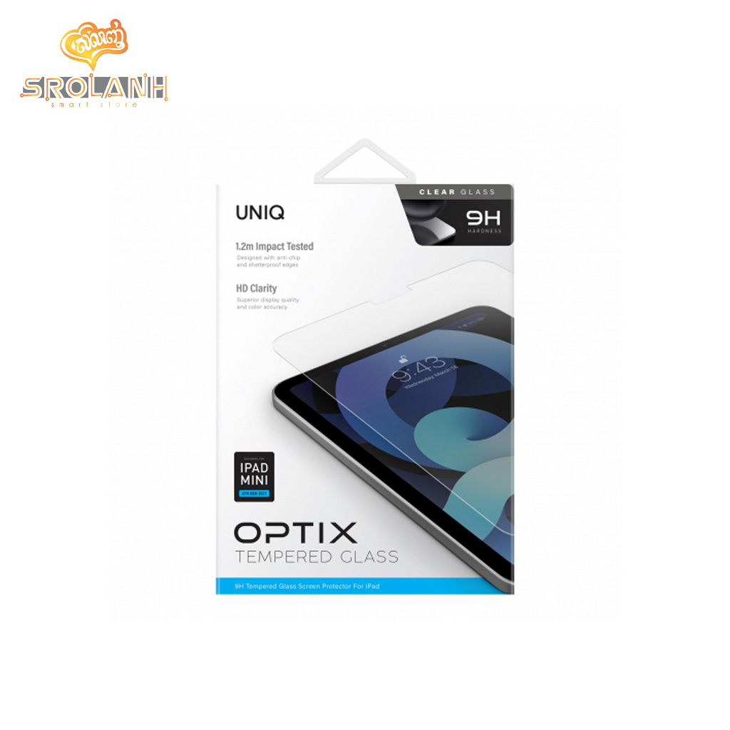 UNIQ Optix Clear iPad Mini 6 2021 Tempered Glass