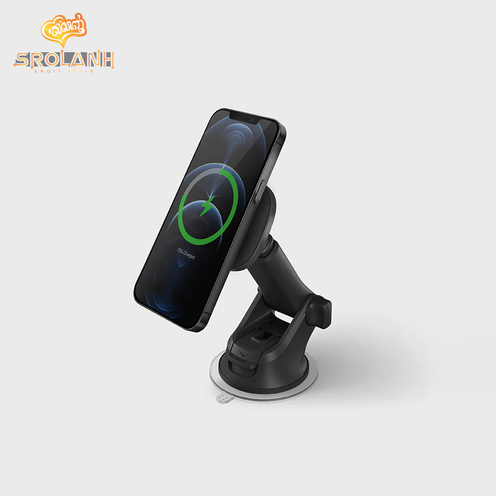 UNIQ Magneo Air Magnetic Wireless Charger+Car Dash | Vent Mount