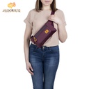 Dijon 5311 Burgundy Waist Bag