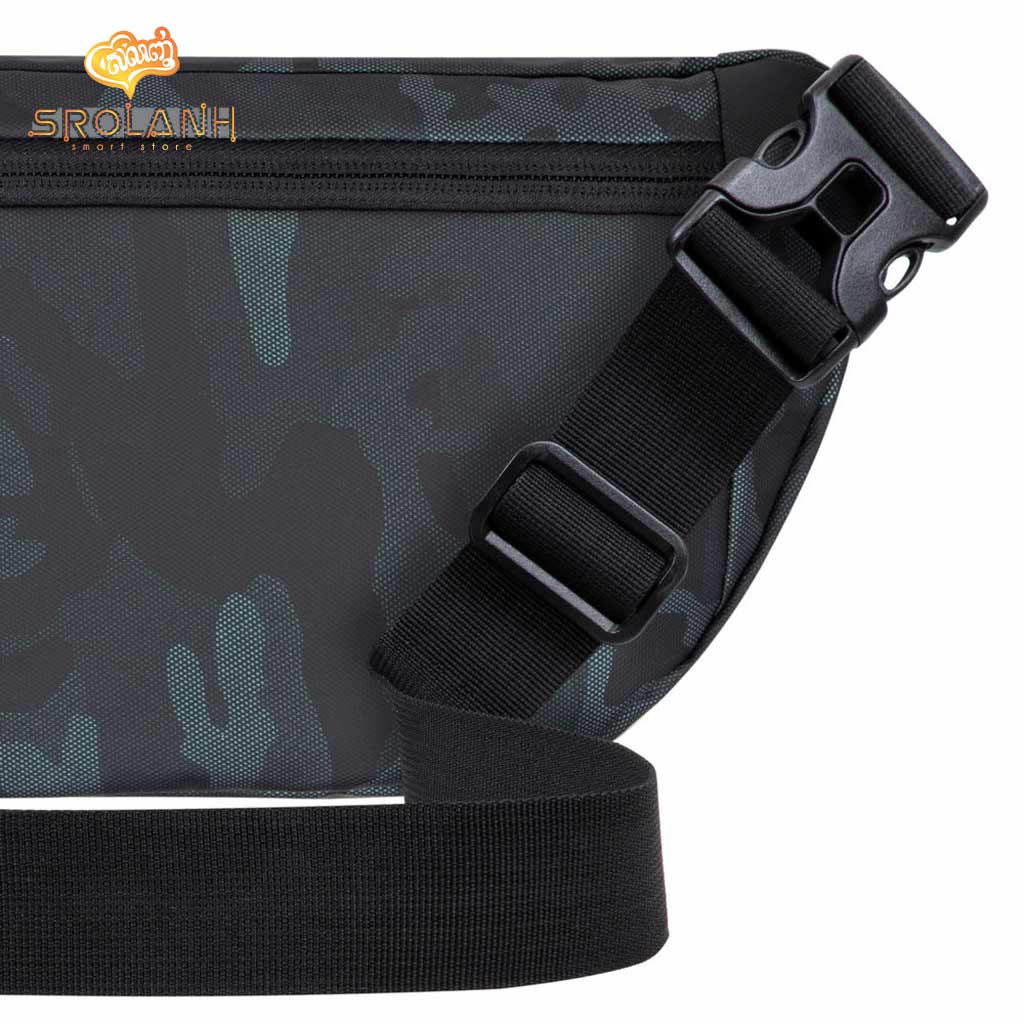 RIVACASE Sherwood 7614 Navy Camo Waist Bag