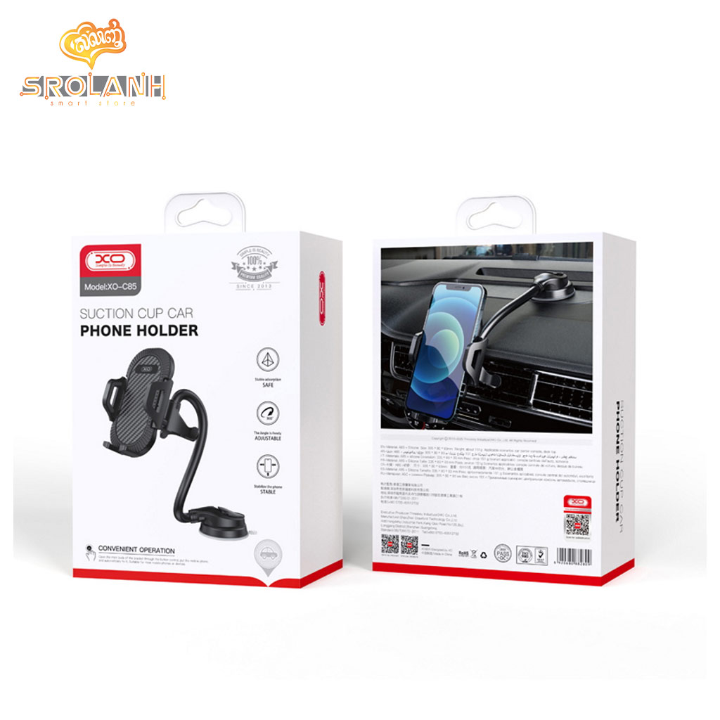 XO C85 Car Hose Suction Cup Mobile Phone Holder