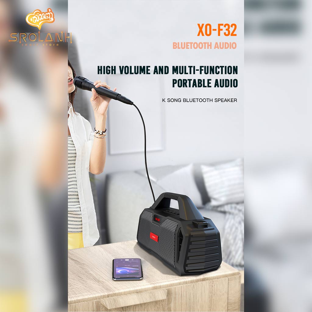 XO F32 LED Display Bluetooth Speaker with Microphone