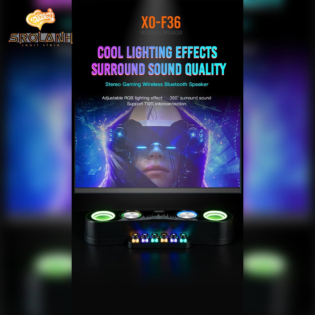 XO F36 Stereo Gaming Wireless Speaker