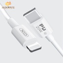 XO NB-Q189A PD 20W Charger Cable Type-c to Lightning  1M