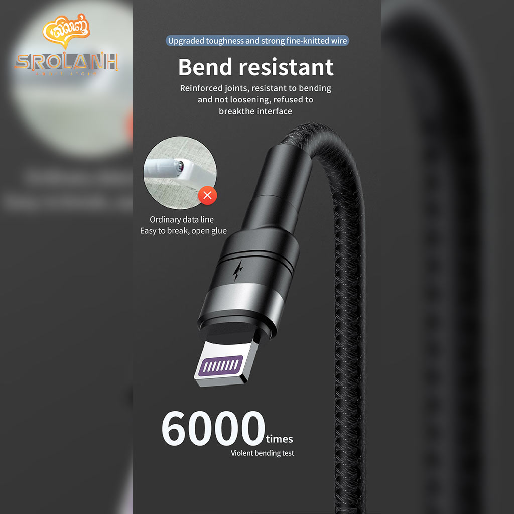 XO NB-Q191 3 in 1 66W Fast Charger USB Cable 1.2M