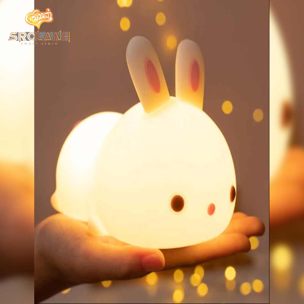 Lovely Bunny Silicone Night Light