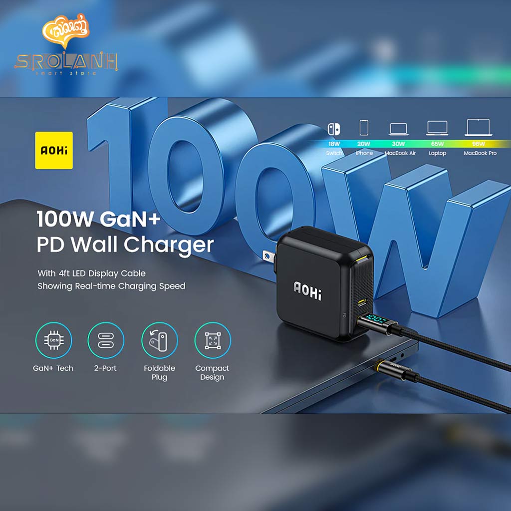 AOHi MagCube PD 100W Fast Charge