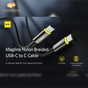 AOHi MagLine+ Nylon USB-C to USB-C 6ft/1.8m