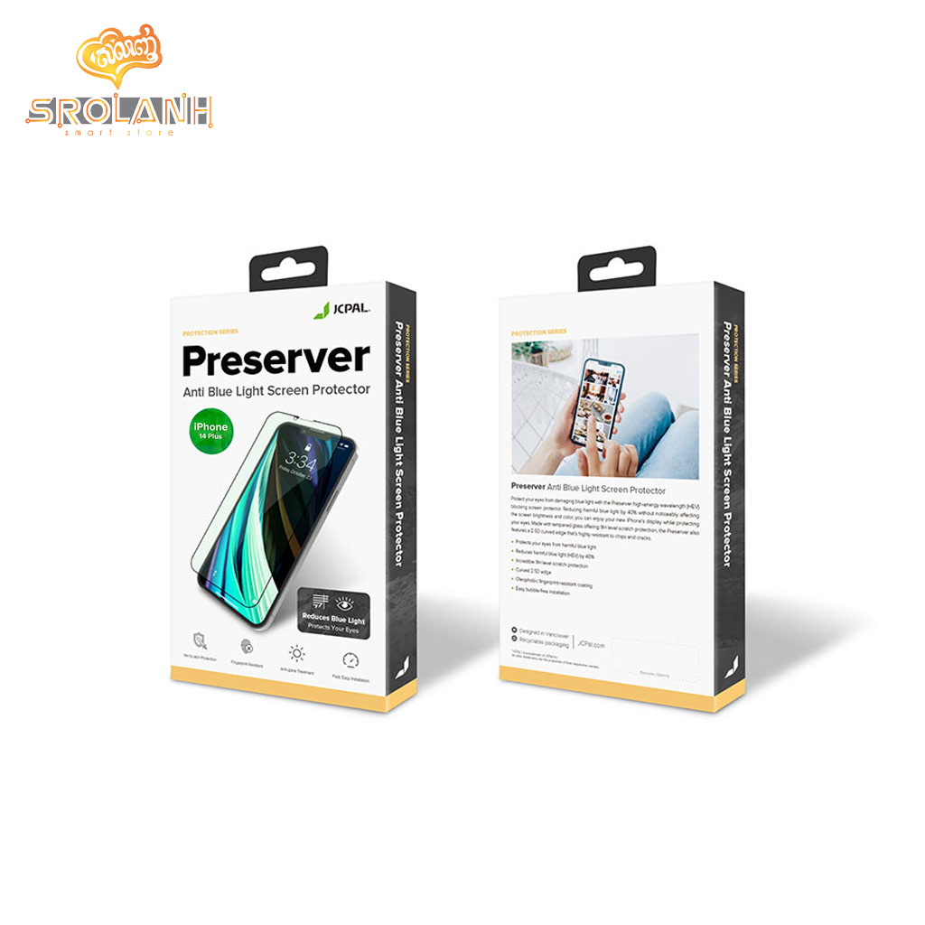 JCPal Preserver Anti Blue Light for iPhone 14 Plus 6.7