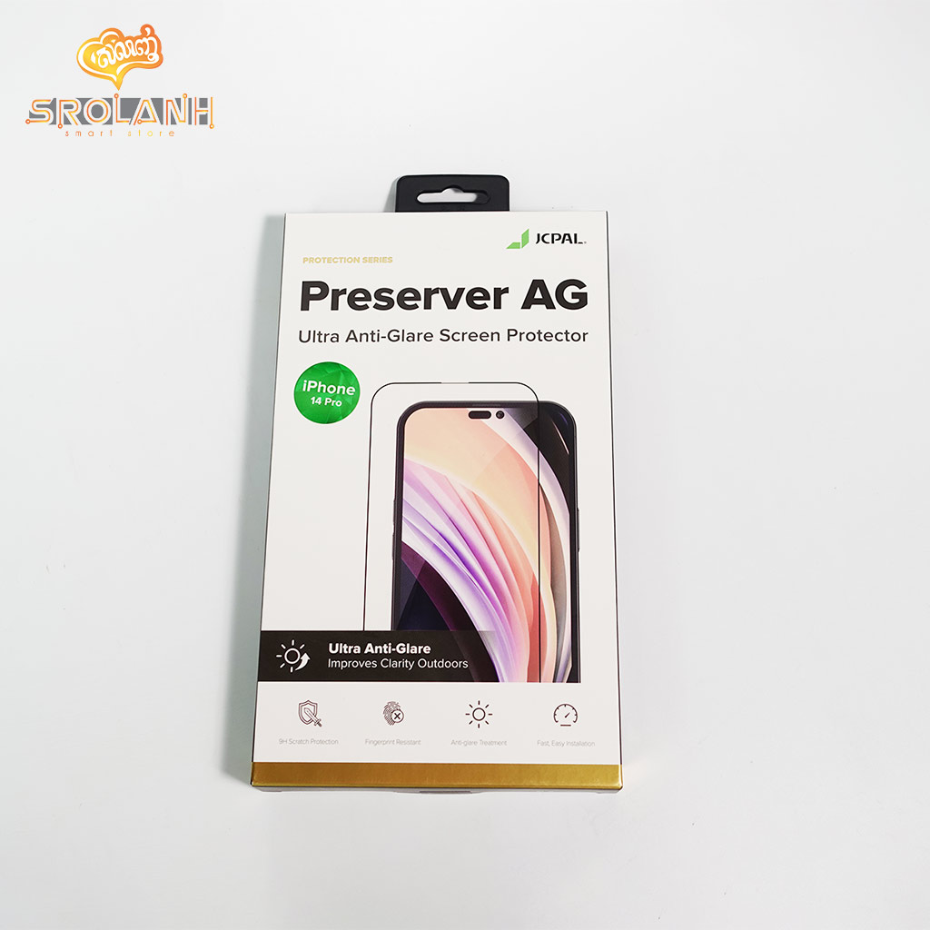 JCPal Preserver Ultra Anti-Glare Glass for iPhone 14 Pro 6.1