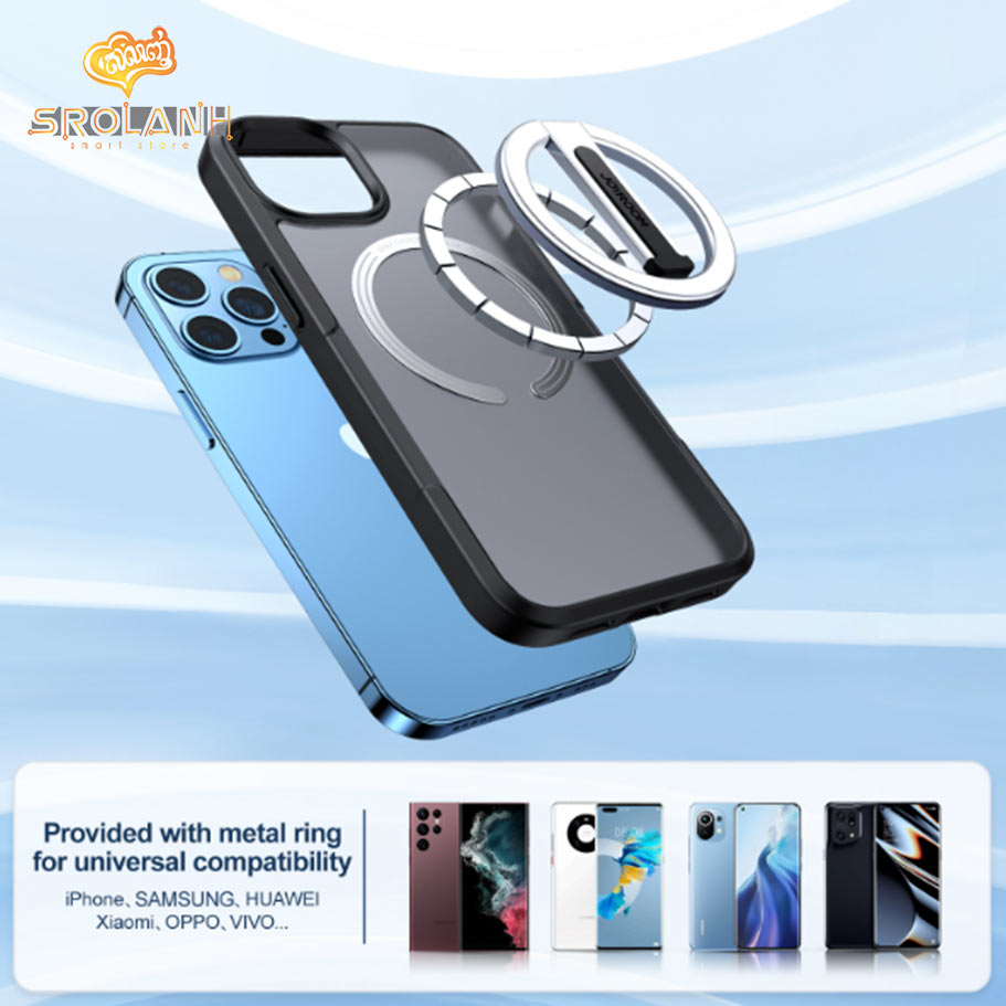 Joyroom Magnetic Phone Ring Holder with Kickstand 1pcs JR-Mag-P01