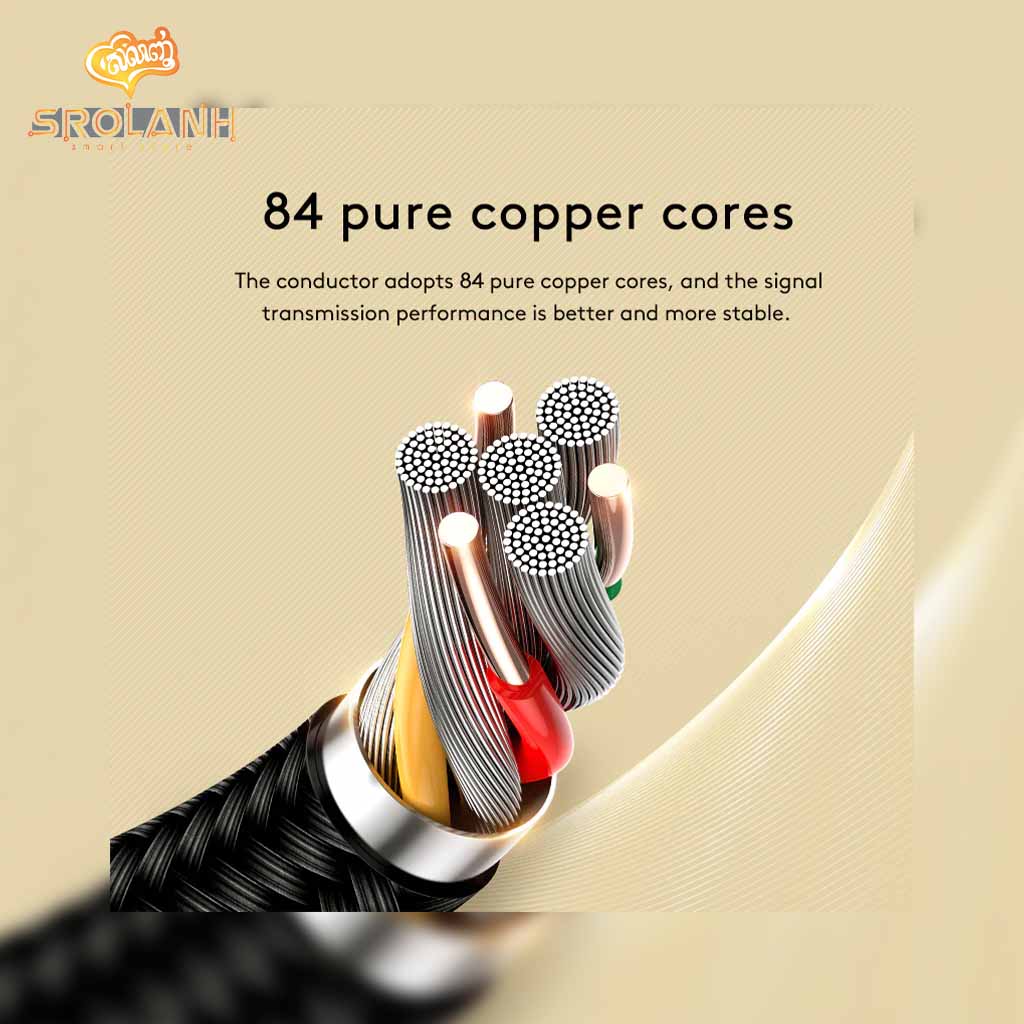 Joyroom AUX Car Stereo Audio Cable 2M SY-20A1