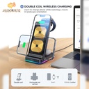 Joyroom 3-in-1 Foldable Wireless Charging Station JR-WQN01