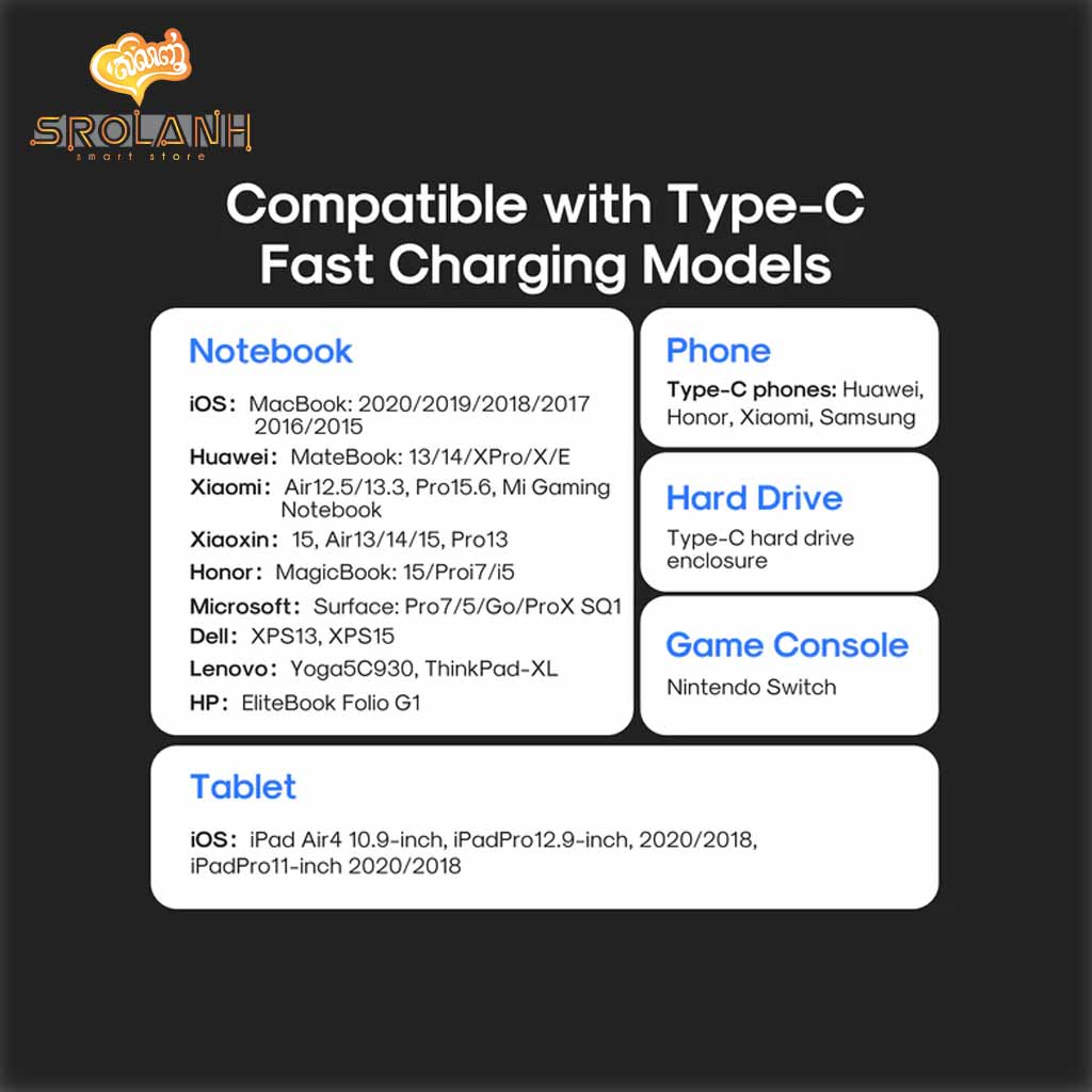 Joyroom USB-A to Type-C 3A 1.2M S-UC027A12