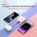 Joyroom Cutie Series 12W Power Bank with Kickstand (Lightning&Type-c dual) JR-L009