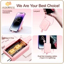 Joyroom Cutie Series 12W Power Bank with Kickstand (Lightning&Type-c dual) JR-L009