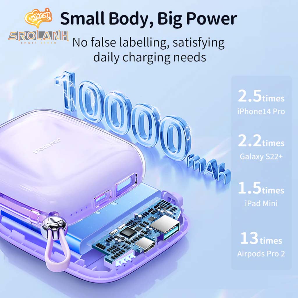 Joyroom Jelly Series 22.5W Power Bank 10000mAh (Lightning) JR-L003