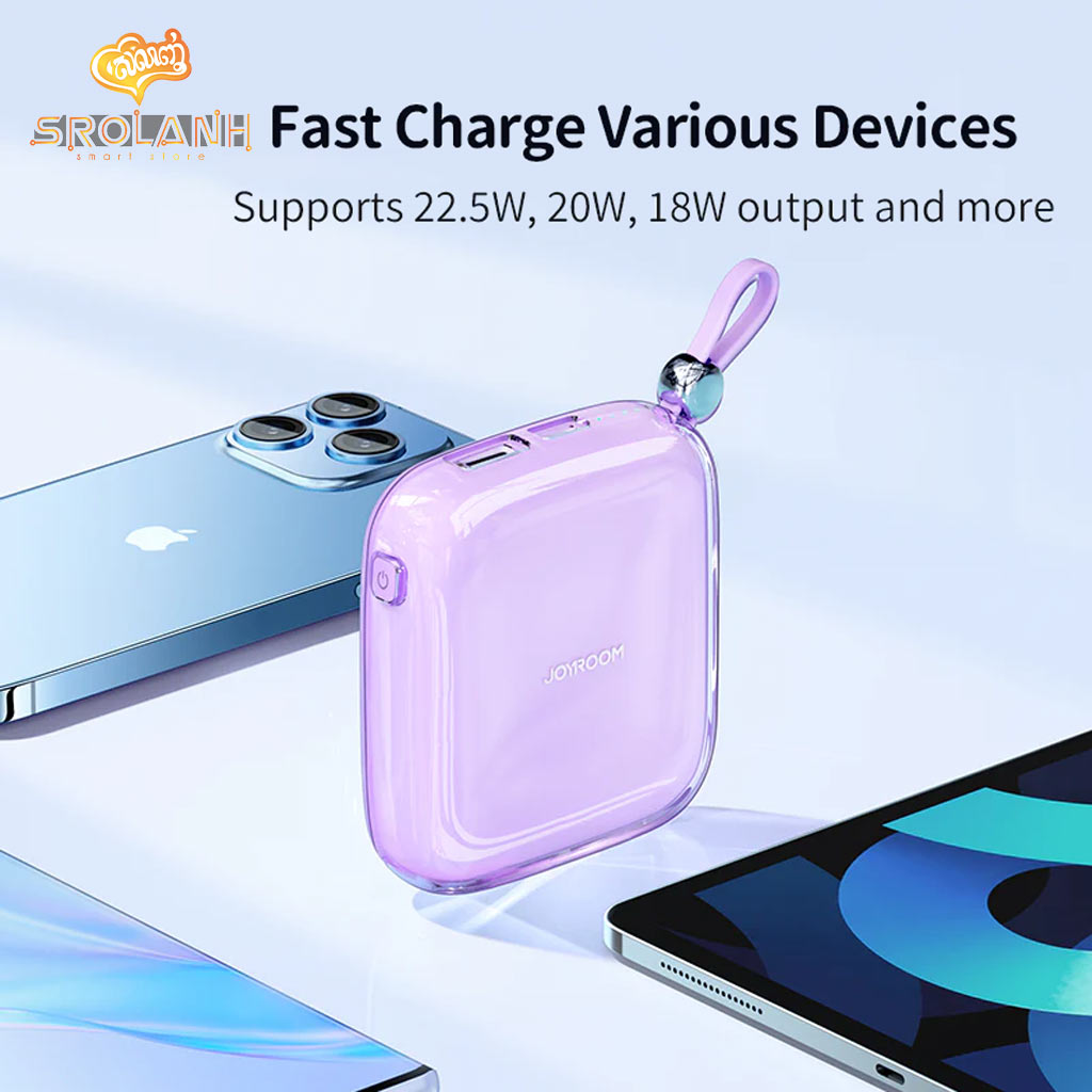 Joyroom Jelly Series 22.5W Power Bank 10000mAh (Lightning) JR-L003