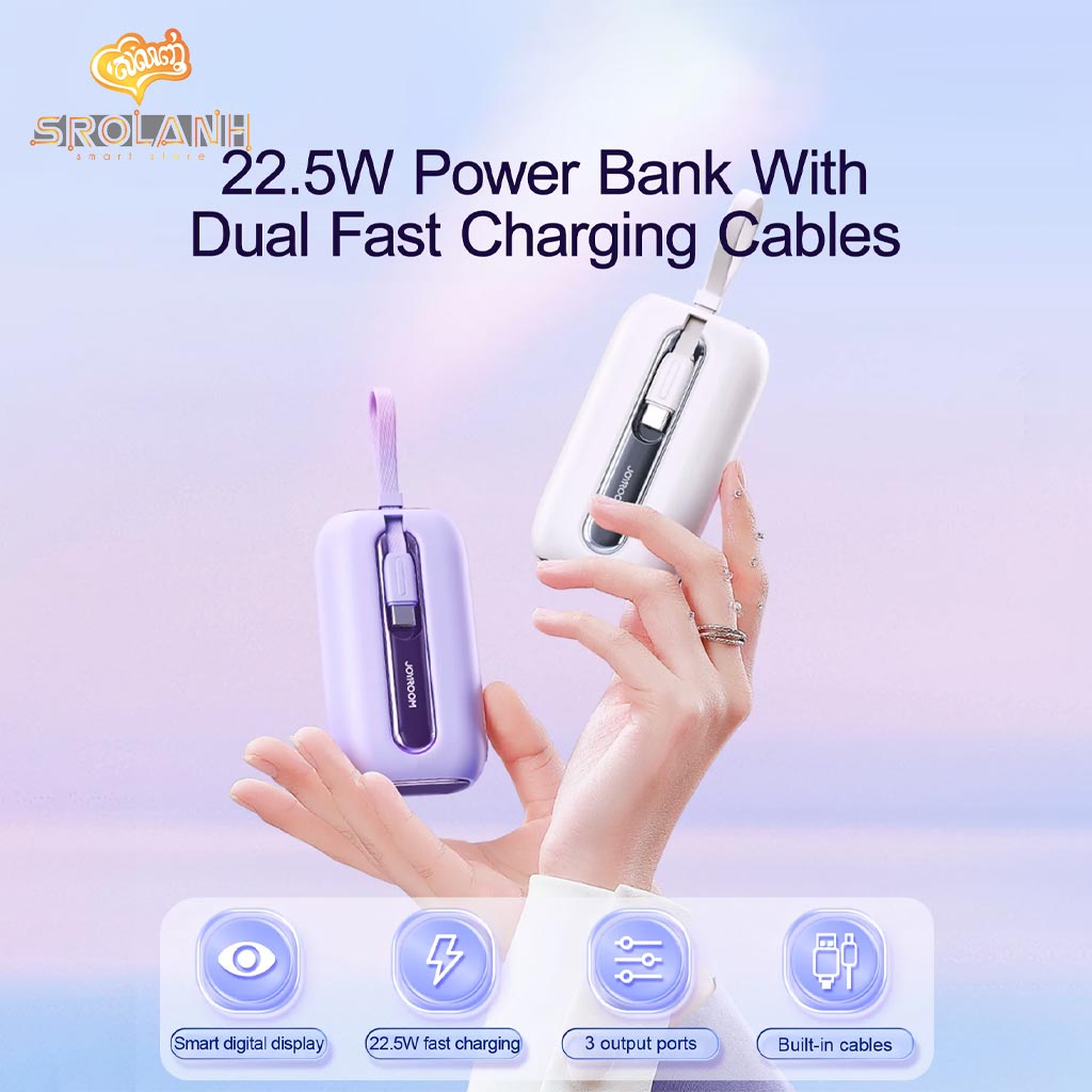 Joyroom Colorful Series 22.5W mini Power Bank with Dual 10000mAh JR-L012