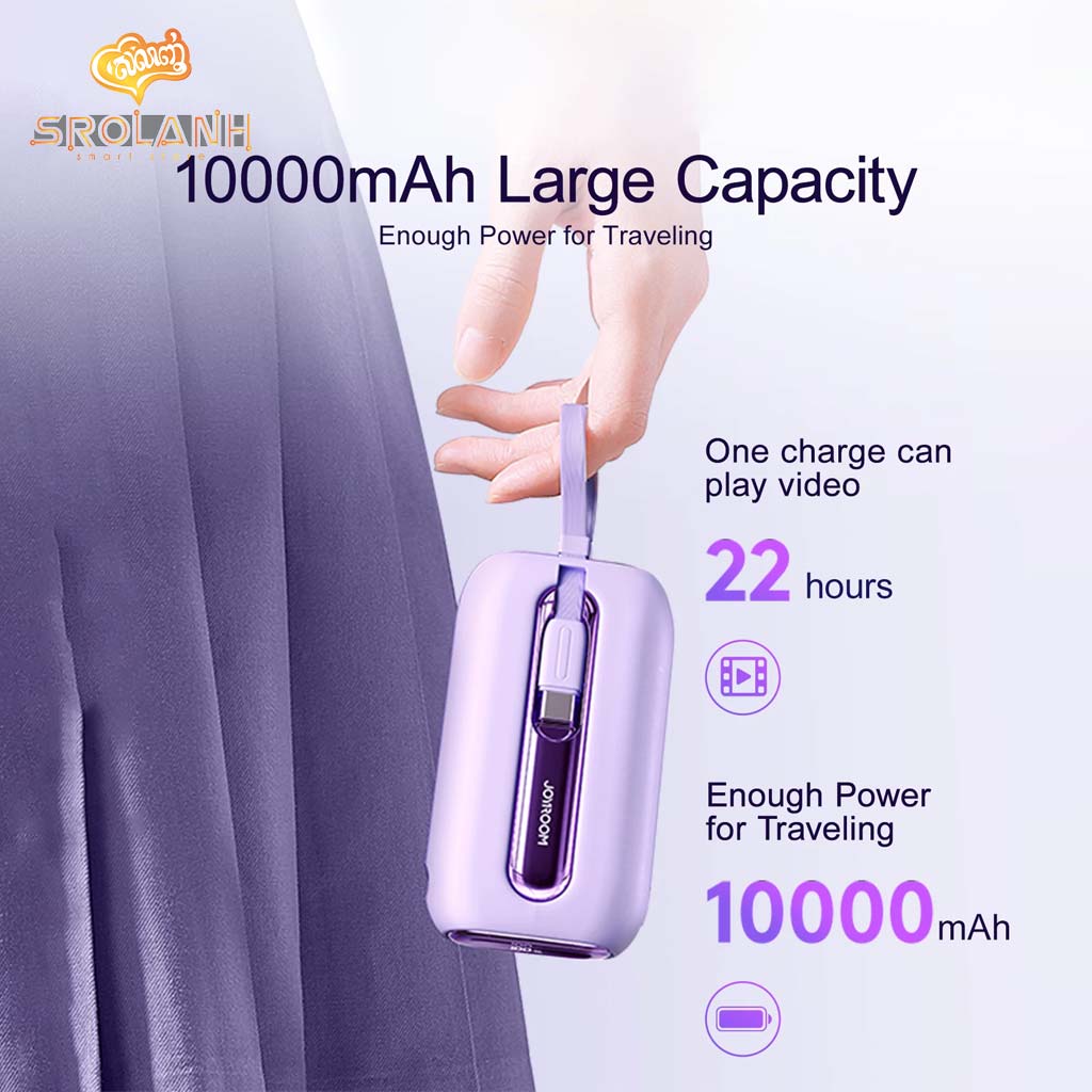 Joyroom Colorful Series 22.5W mini Power Bank with Dual 10000mAh JR-L012