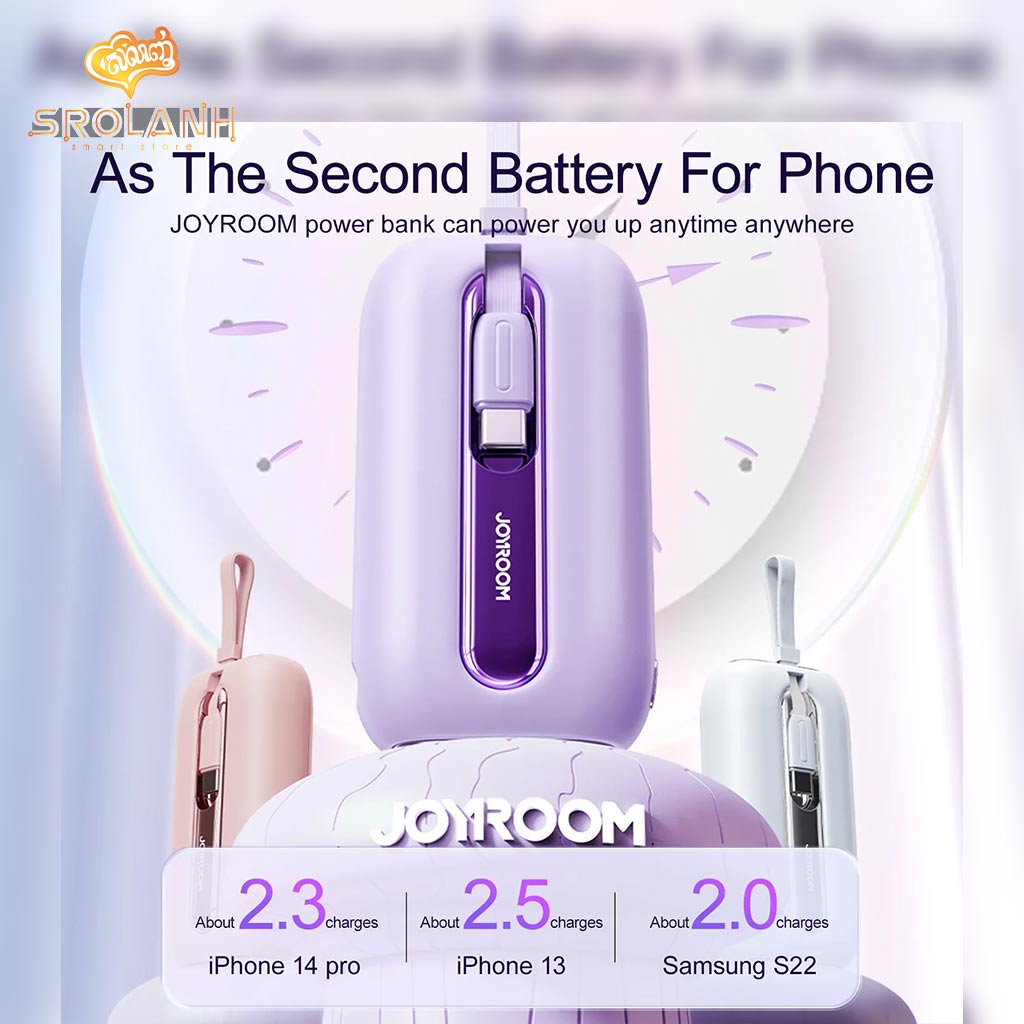 Joyroom Colorful Series 22.5W mini Power Bank with Dual 10000mAh JR-L012