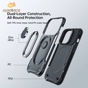 Joyroom Phone Case (PC+TPU+Aluminum alloy Bracket) iPhone 14Pro Max JR-14S4